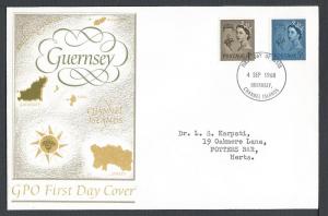 Great Britain-Guernsey, FDC