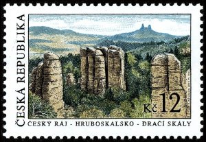 Czech Republic 2003 MNH Stamps Scott 3200 Landscapes Mountains