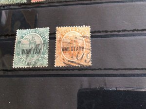 Saint Kitts  Nevis  1905 - 1918 mounted mint &  used  vintage Stamps  Ref 61957 