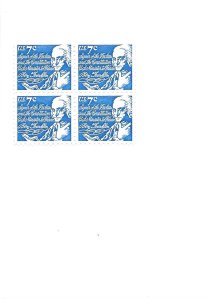 Scott US # 1393D, MNH Block of 4