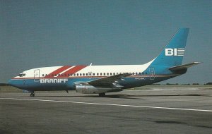 BRANIFF Airlines 6701 Aviation Postcard-