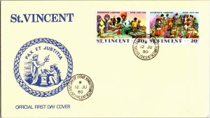 Saint Vincent, Worldwide First Day Cover