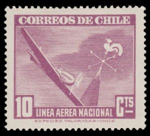 CHILE YEAR 1943. SCOTT # C70. M/H