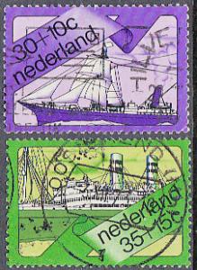 Netherlands # B493 - B496 Used  Set