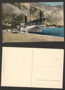 MONTENEGRO - MINT POSTCARD - STEAMSHIP