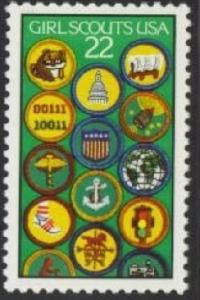 2251 Girl Scouts F-VF MNH single stamp