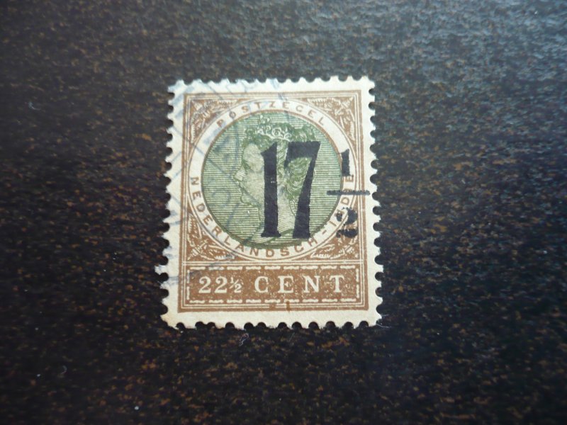 Stamps - Netherlands Indies - Scott# 139 - Used Part Set of 1 Stamp