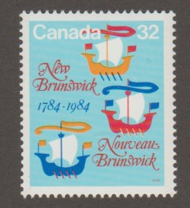 1014 New Brunswick - MNH