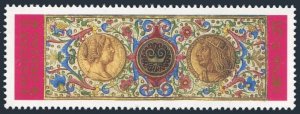 Hungary 3385, 3386 sheet, MNH. Missale Romanium of Matthias Corvinus, 1993.