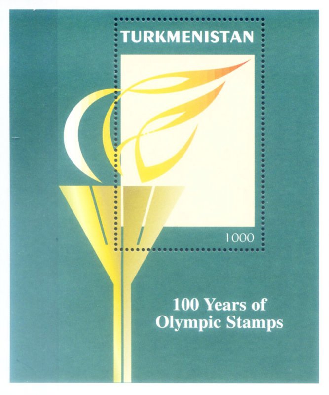 100. 1997 Olympic stamp.