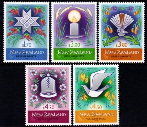 New Zealand 2022 Christmas Complete Mint MNH Set