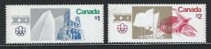 Canada MNH   Scott cat.# 687 - 688