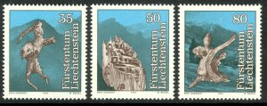 LIECHTENSTEIN 1984 FAIRY TALES Set Sc 781-783 MNH