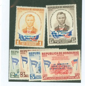 Honduras #C325-30 Mint (NH) Single (Complete Set)