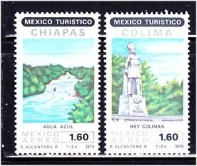 Mexico, Tourism Type (SC# C615-C616) MNH SET