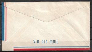 St. Pierre & Miquelon (France) - 1946 Airmail Cover to USA 8F High denom airmail