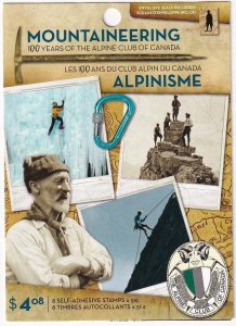 CANADA MOUNTAINEERING 100yrs OF THE ALPINE CLUB OF CANADA BOOKLET PO FRESH