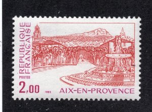 France 1982 2fr Tourist Issue, Scott 1810 MNH, value = 90c