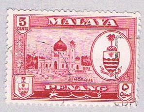 Malaya Penang 59 Used State Crest (BP2323)