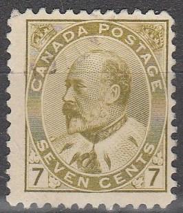 Canada #92 F-VF Used  CV $5.50  (A6708)