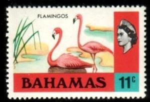 Bird, Flamingos, Bahamas stamp SC#322 MNH