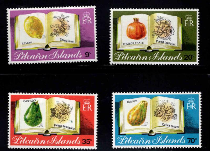 Pitcairn Islands Scott 209-212 Fruit set