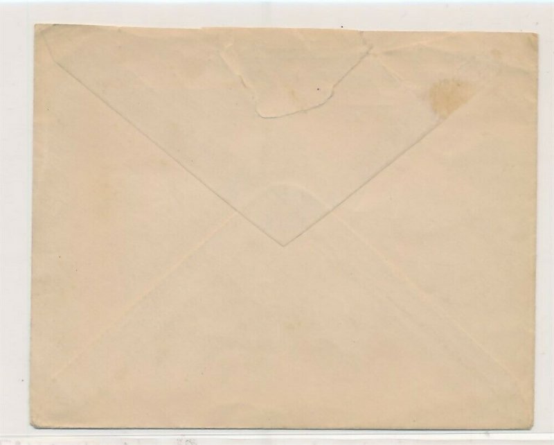 D174415 Venezuela Banco Cover 1940 Caracas New York City USA S.S. STA Puala