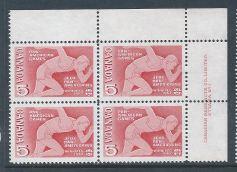 Canada #472 UR PL BL #1 Pan-American Games 5