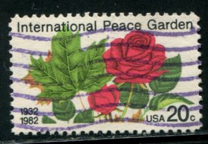 2014 US 20c International Peace Garden, used