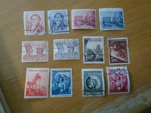 Czechoslovakia  # 495-506  used