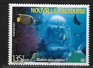 NEW CALEDONIA, 881, MNH, UNDERWATER OBSERVATORY