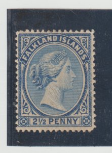FALKLAND ISLANDS Scott #15  MLH 1882 Queen Victoria