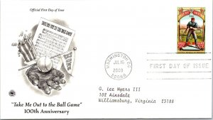 FDC 2008 SC #4341 A3303 Postal Soc Commemorative - Newark, NJ - Single - J2558