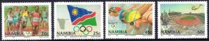 Namibia - 1992 Olympic Games Set MNH** SG 597-600