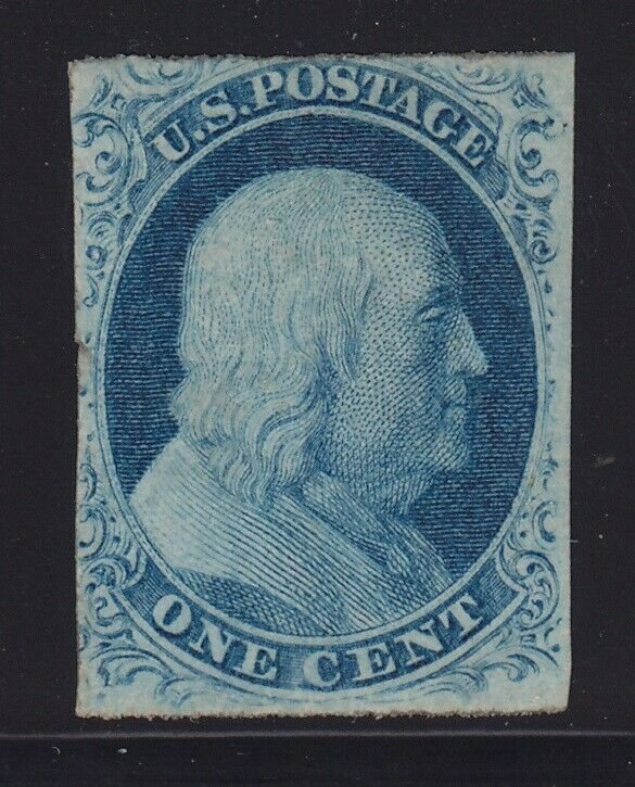 7 F-VF unused ( mint regummed ) with nice color cv $ 375 ! see pic !