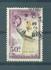 British Honduras sc# 152 (2) used cat value $3.50