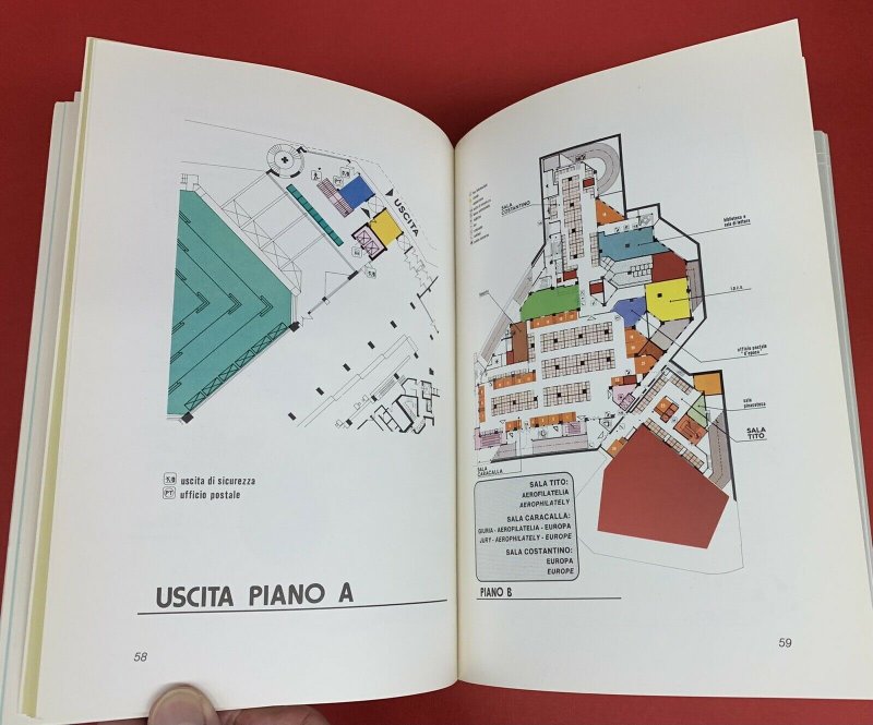 Italia '85, Rome, Italy, International Philatelic Exhibition, Catalog