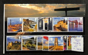 Great Britain, Postage Stamp, #2947..2972 MNH, 2011 Landmarks (BA)