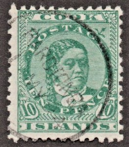 Cook Islands (1893) - Scott # 14,   Used
