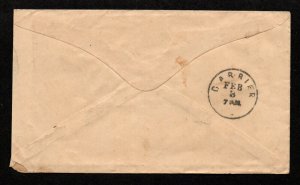 $North Oxford MA. Sc#94 rare captured imprint-Clara Barton cover! red cross