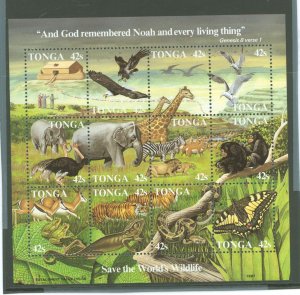 Tonga #650 Mint (NH)  (Wildlife)