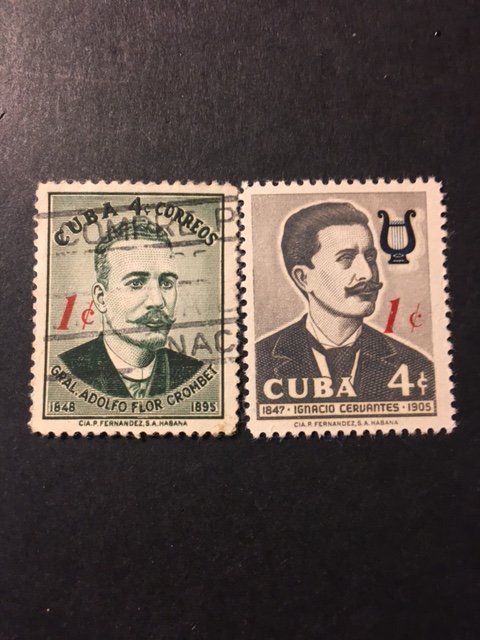 Cuba sc 634,635 u
