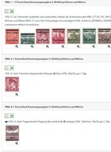 ✔️ GERMANY BOHEMIA MORAVIA 1939 - AIRPLANE  Sc. CS-C18 Mi. B&M B1 MNH ** [2BH8]