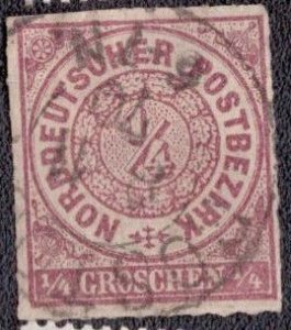 North German Confederation - 1 1868 Used