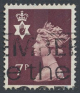 Northern Ireland  Machin 7p SG NI22 SC# NIMH8 Used see details    