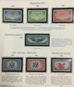 US STAMPS COLLECTIONS  1934-1939 UNUSED LOT #23247