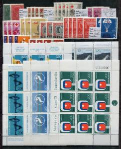 Yugoslavia MNH and MH stamps, small accumulation x28520