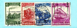 Germany, Scott #459-62, Used, complete set