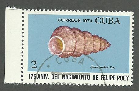 1974 Cuba Scott Catalog Number 1894 Used