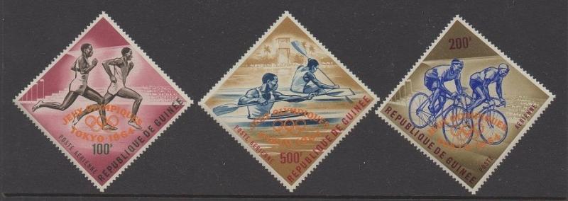 Guinea 1964 Olympics VF MNH (C58-60)